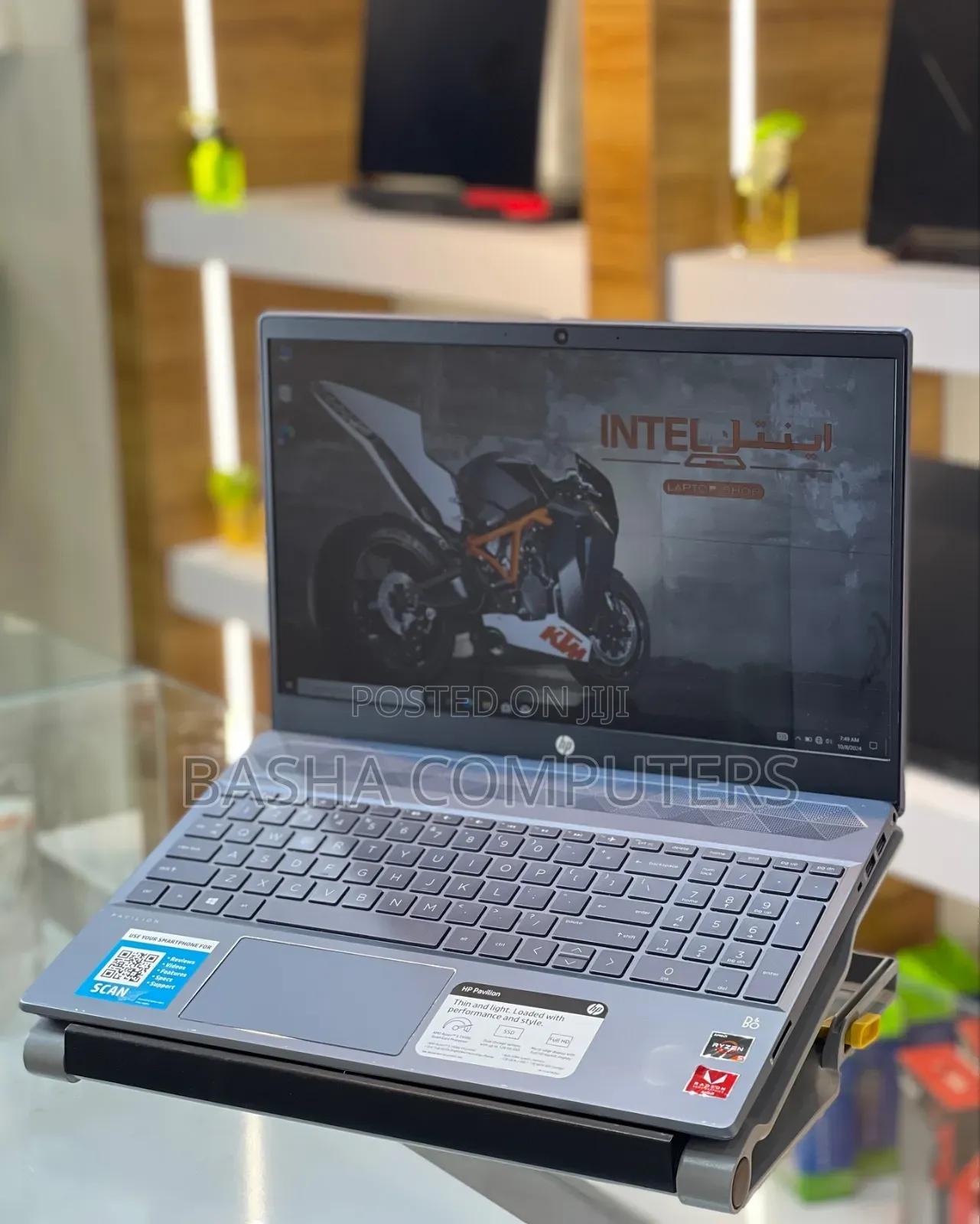 New Laptop HP Pavilion 15 16GB AMD Ryzen 7 SSHD+SSD 512GB