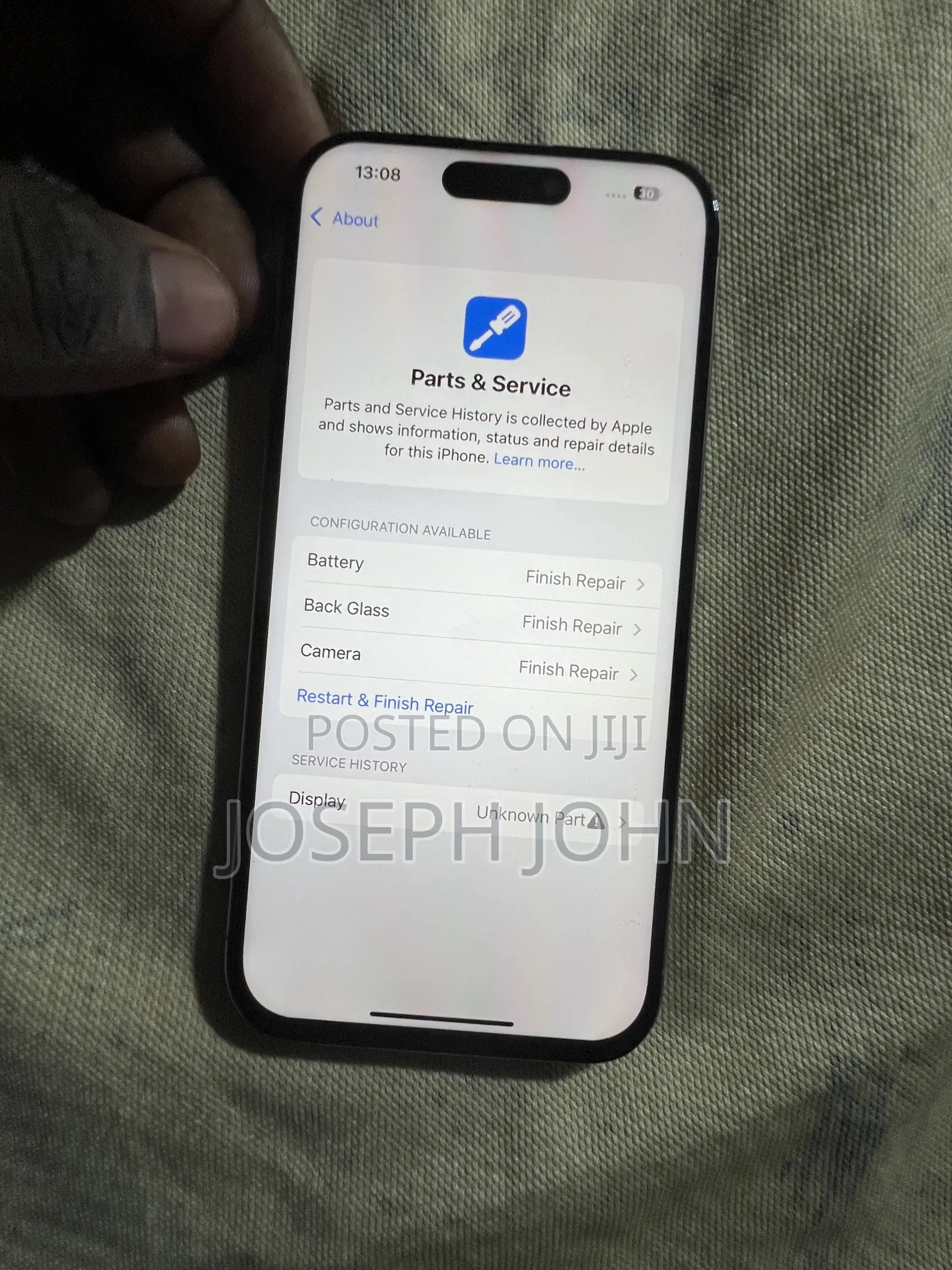 Apple iPhone 15 Pro 128 GB Gray