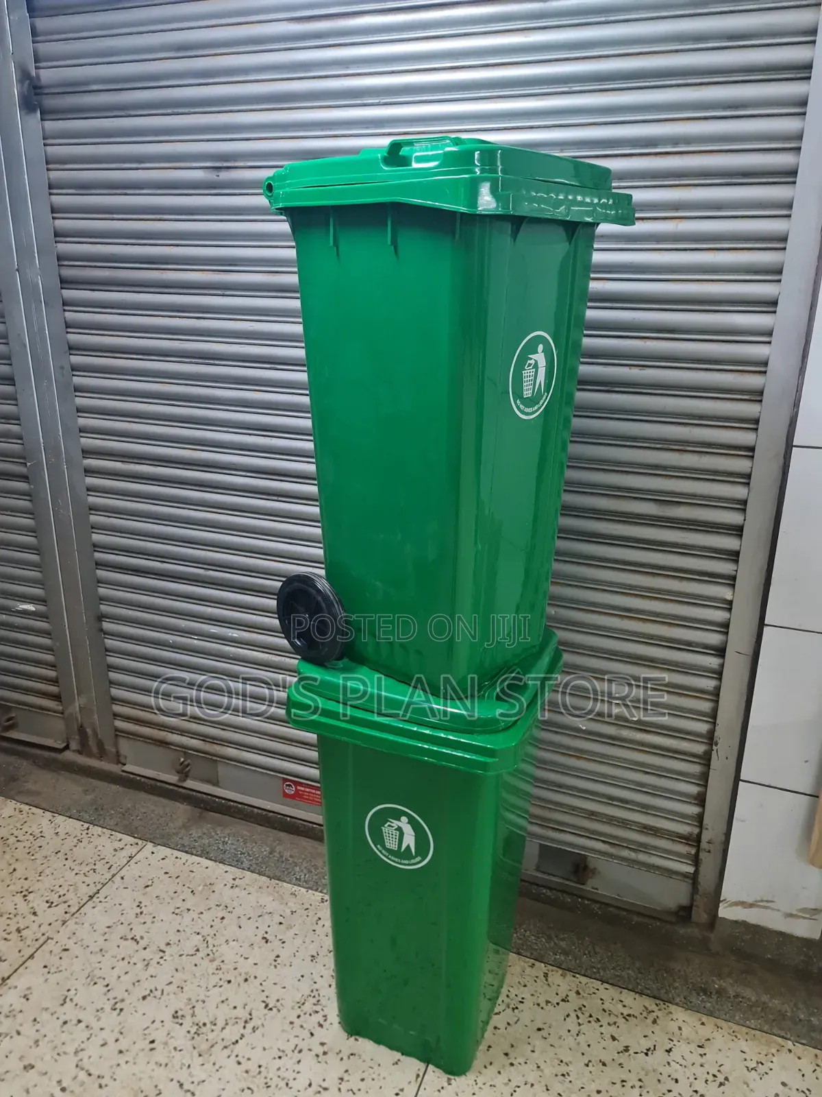 88cm Height 120litres Plastic Dust Bins Plastic Dust Bins