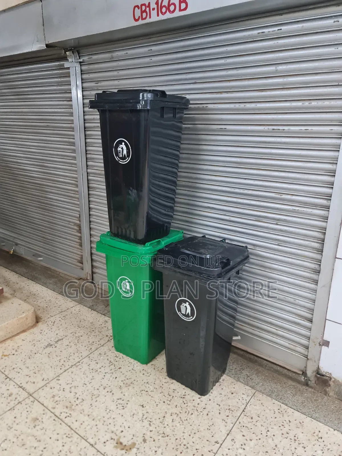 120litres Fancy Plastic Dust Bins Plastic Dust Bins