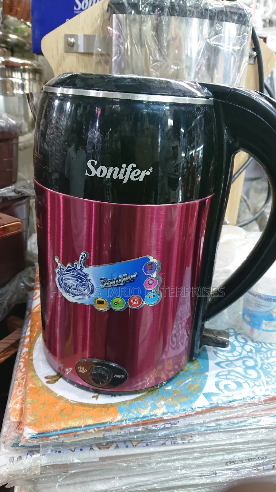Sonifer Electric Kettle (Stainless Steel)