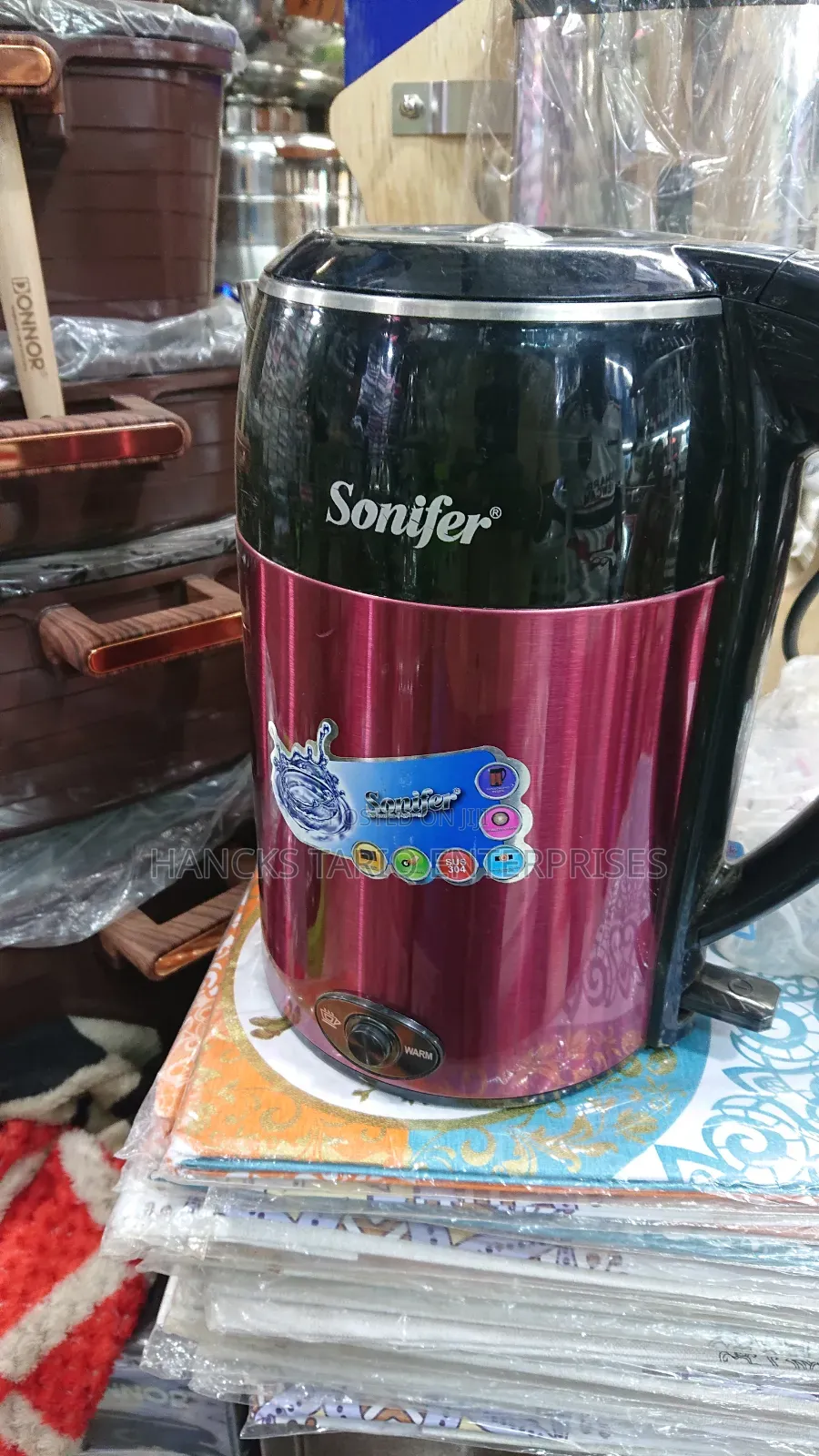 Sonifer Electric Kettle (Stainless Steel)