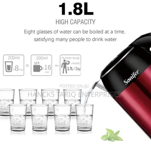 Sonifer Electric Kettle (Stainless Steel)