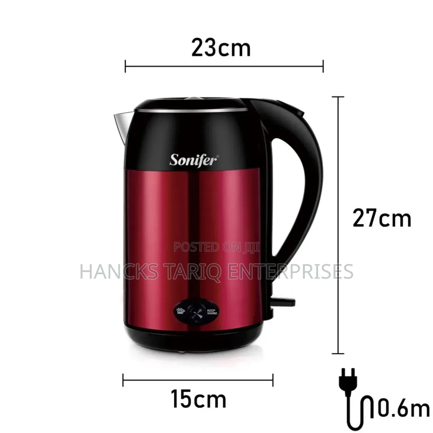 Sonifer Electric Kettle (Stainless Steel)