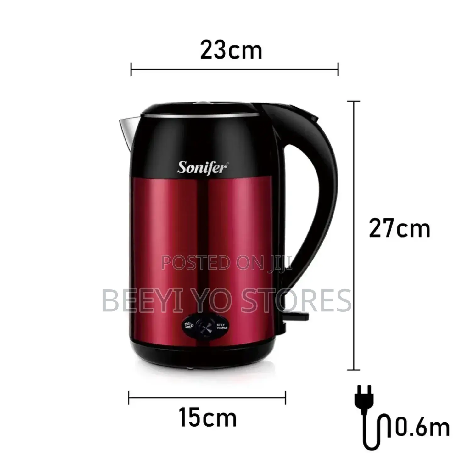 Sonifer Electric Kettle (Stainless Steel)
