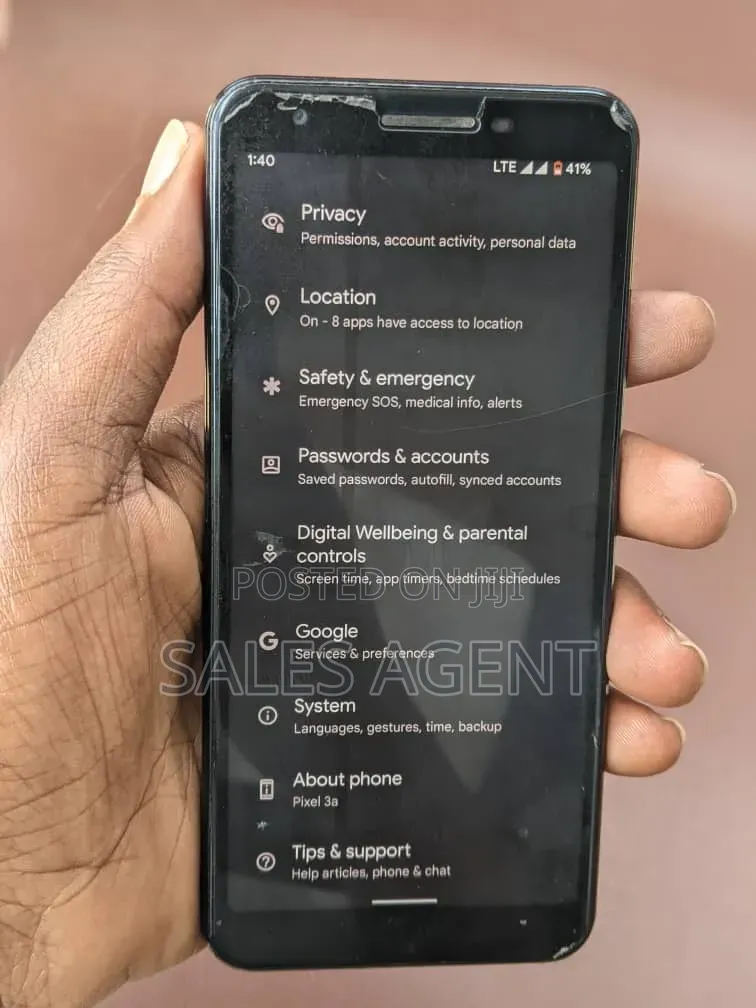 Google Pixel 3a 64 GB Black