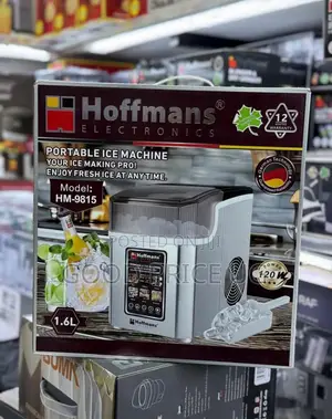 Hoffmans Electronics Portable Ice Machine (Model: Hm-9815).