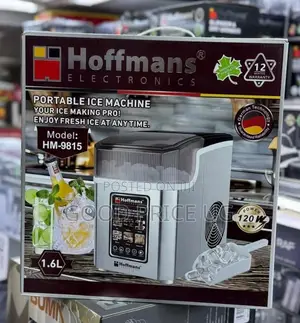 Hoffmans Electronics Portable Ice Machine (Model: Hm-9815).