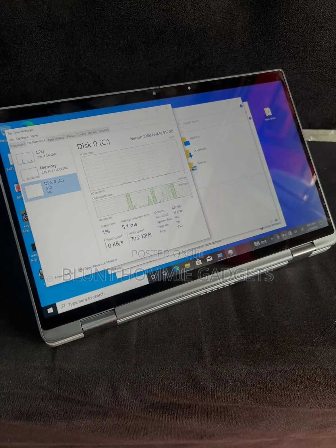 Laptop Dell Latitude 7320 16GB Intel Core i7 SSD 512GB