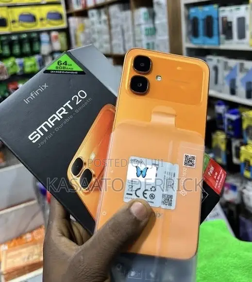 New Infinix Smart 20 128 GB Orange