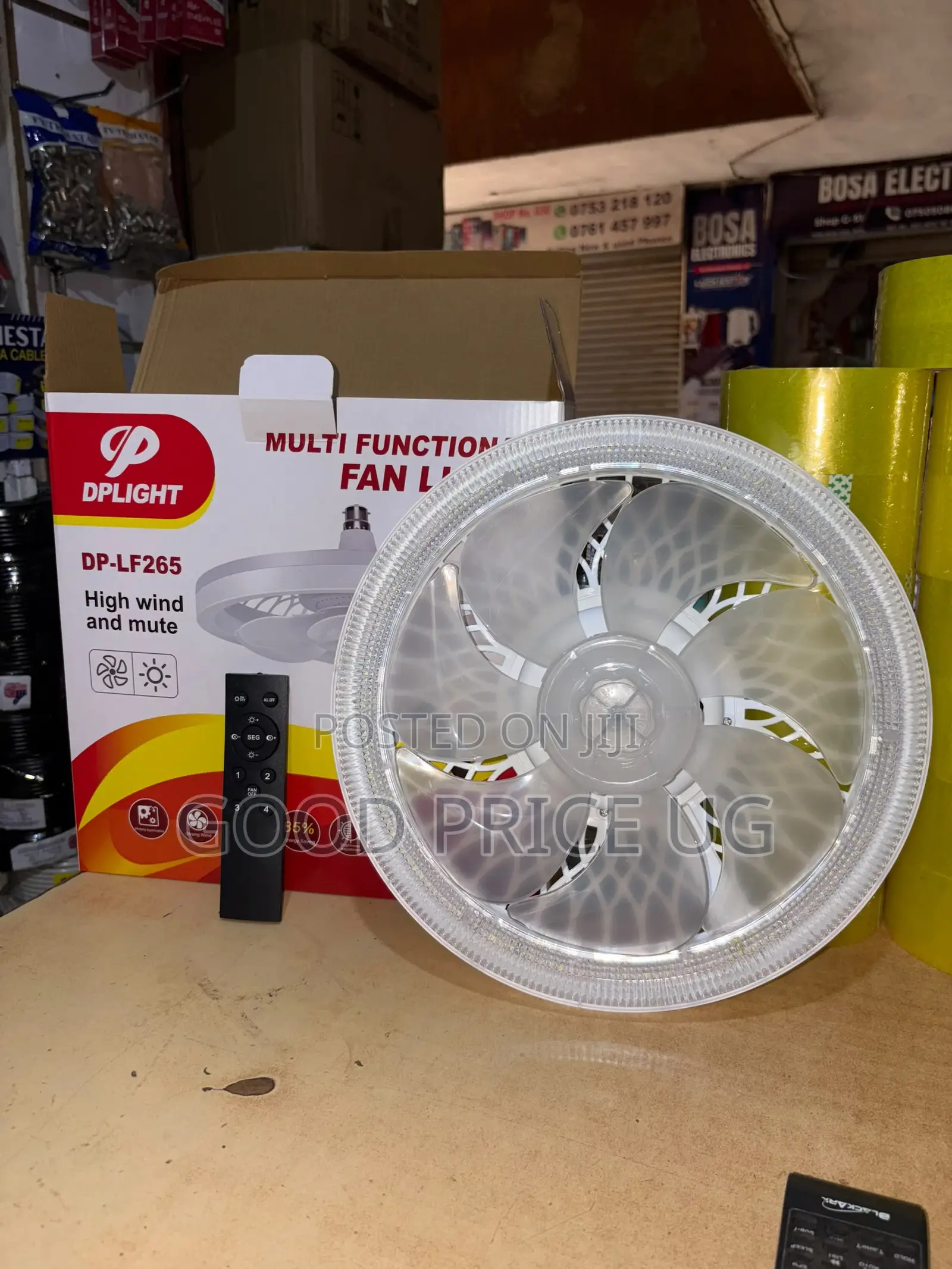 Dplight Dp-Lf265 Multi-Function Led Fan Light