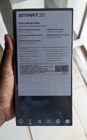 New Infinix Smart 20 128 GB Blue