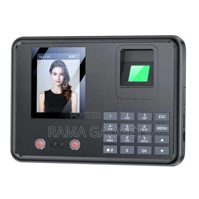 Yesido Km30 Attendance Machine Time Clock Face Fingerprint