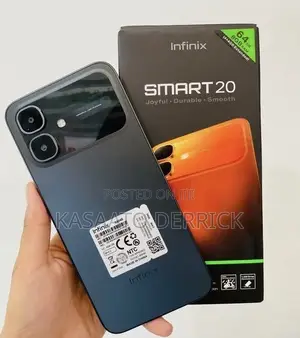 New Infinix Smart 20 128 GB Black