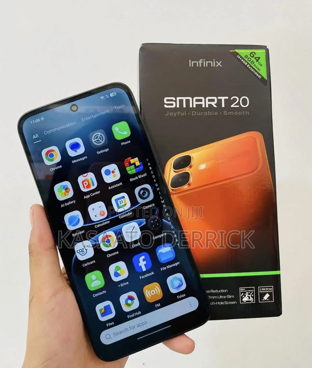 New Infinix Smart 20 128 GB Black