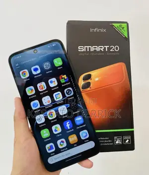 New Infinix Smart 20 128 GB Black