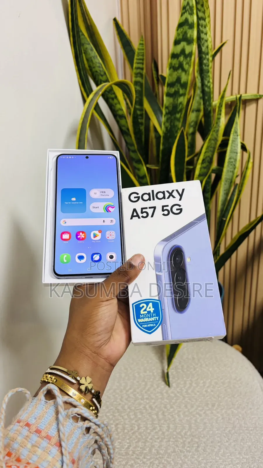 New Samsung Galaxy A57 256 GB Black