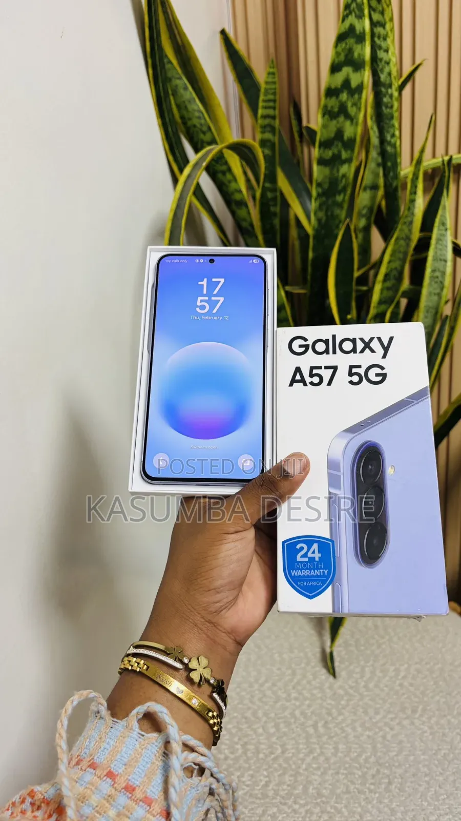 New Samsung Galaxy A57 128 GB Blue