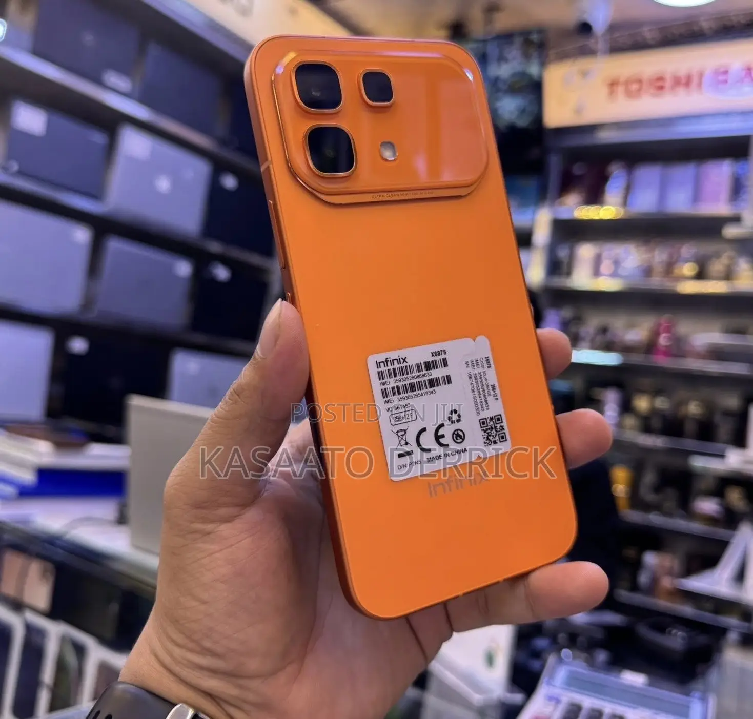New Infinix Note 60 Pro 256 GB Orange