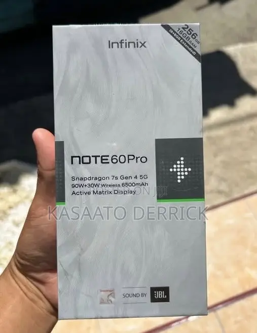 New Infinix Note 60 Pro 256 GB Blue