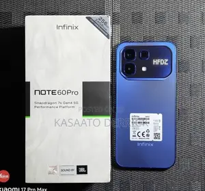 New Infinix Note 60 Pro 256 GB Blue