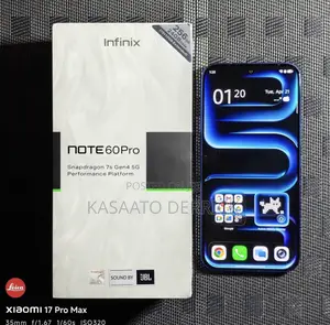 New Infinix Note 60 Pro 256 GB Blue