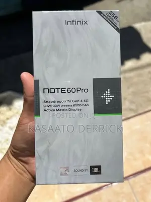New Infinix Note 60 Pro 256 GB Orange