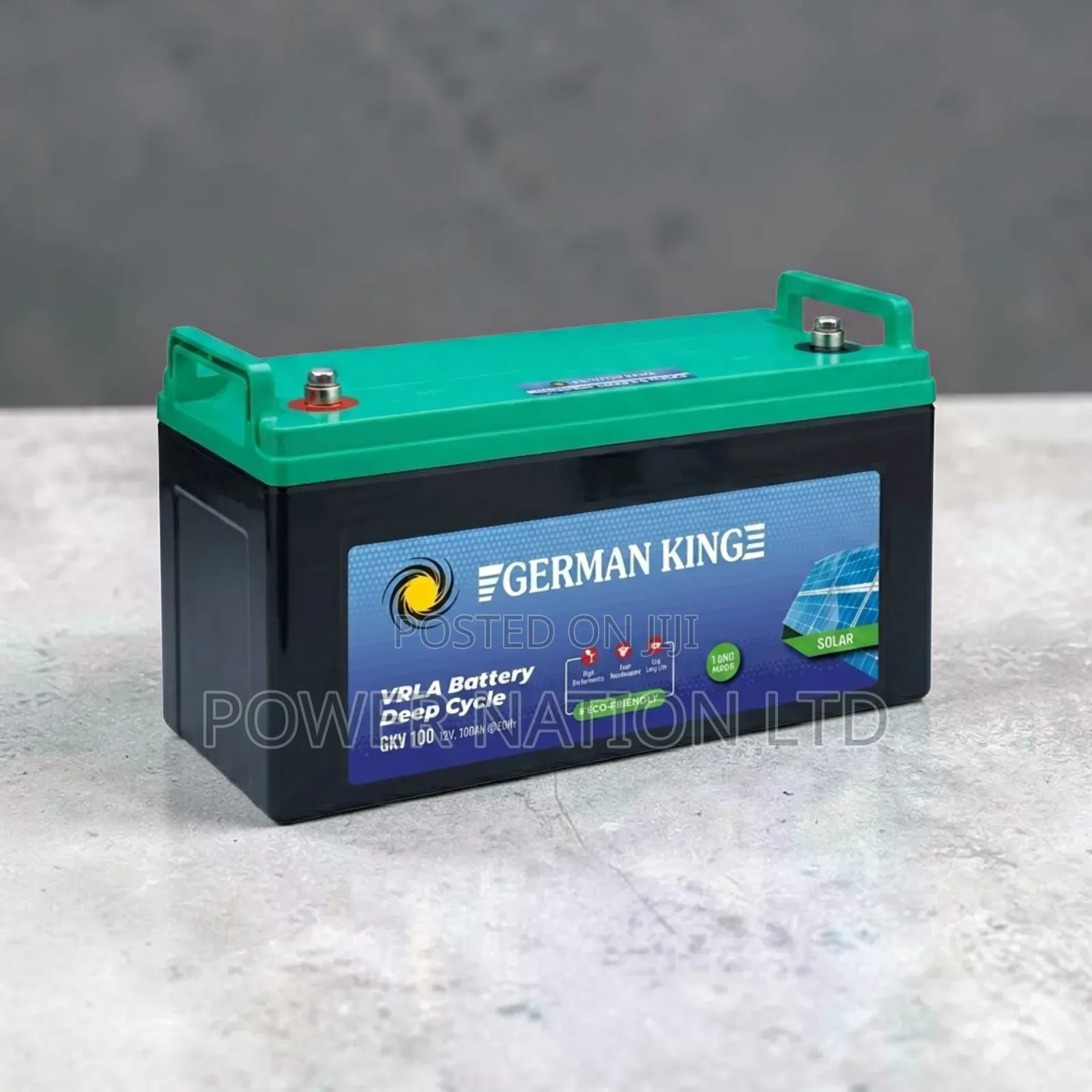 100ah Interstellar German King Battery
