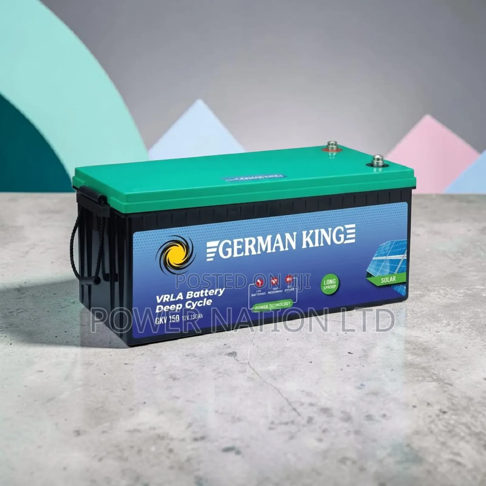 150ah Interstellar German King Battery