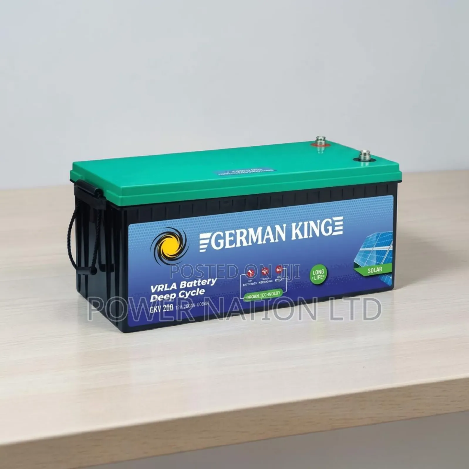 200ah Interstellar German King Battery