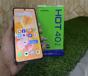New Infinix Hot 40 Pro 256 GB Blue