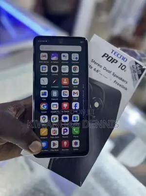 New Tecno Pop 10C 128 GB White