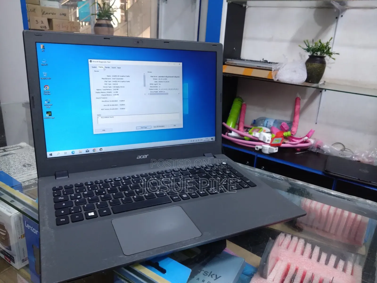 Laptop Acer Aspire E5-573G 16GB Intel Core i5 SSD 128GB