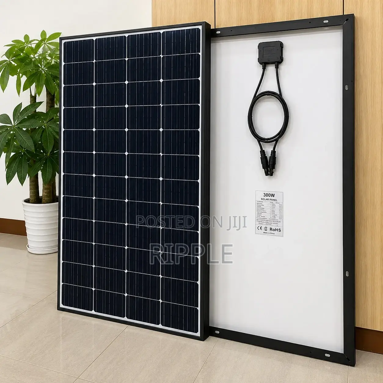 300w Monocrystalline Solar Panel High Efficiency Solar Module