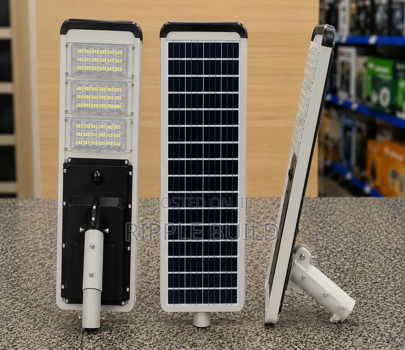 100w Solar Street Light | All-in-one Led Security Street Ligh
