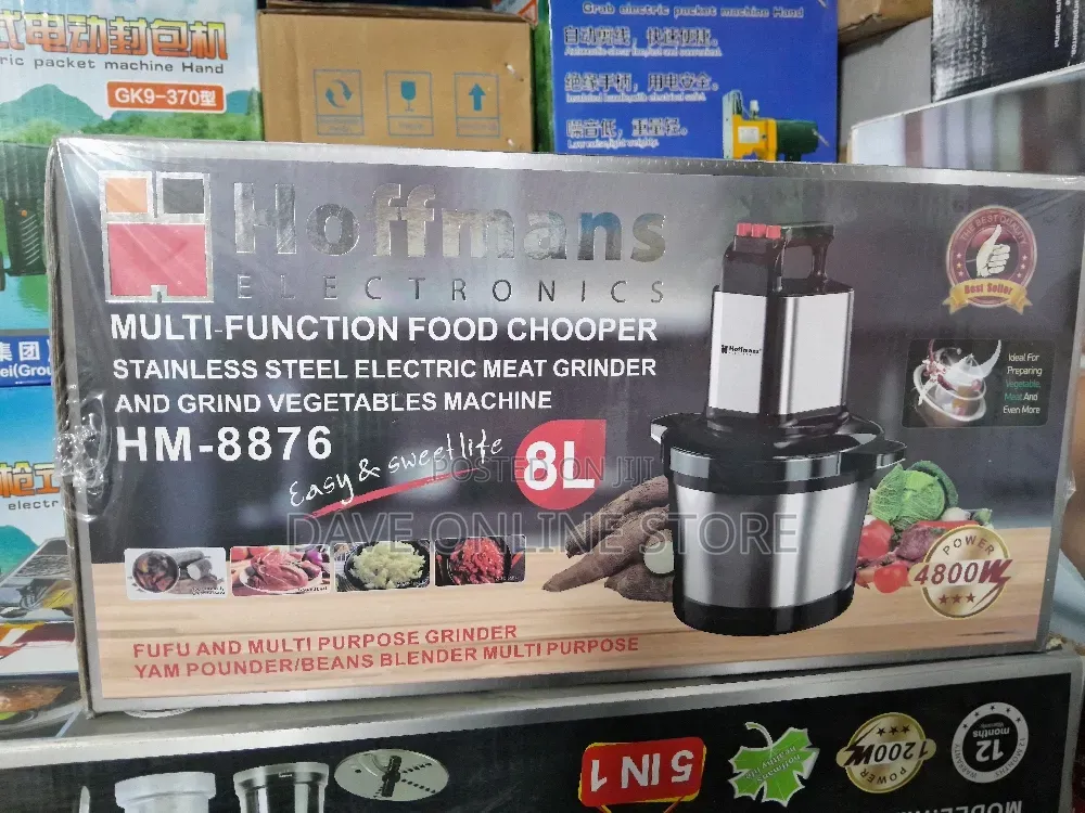 Hoffmans Fufu Machine 8l