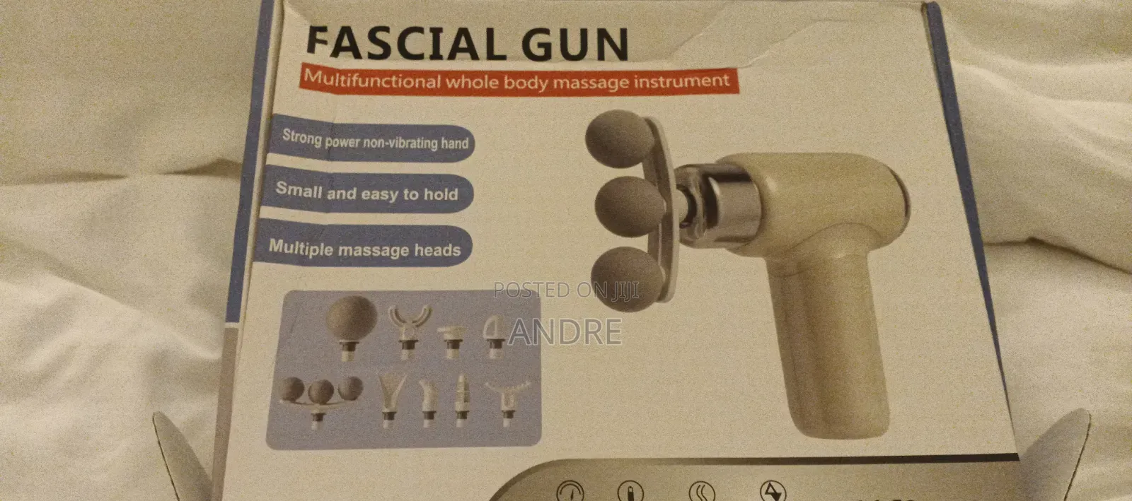 Premium Mini Massage Gun - 6 Professional Heads Chu