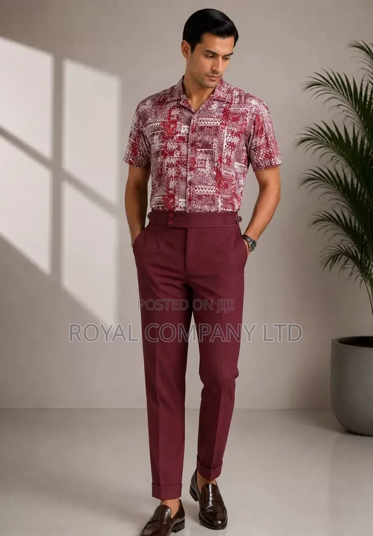 Vintage Shirt and Beltless Trouser