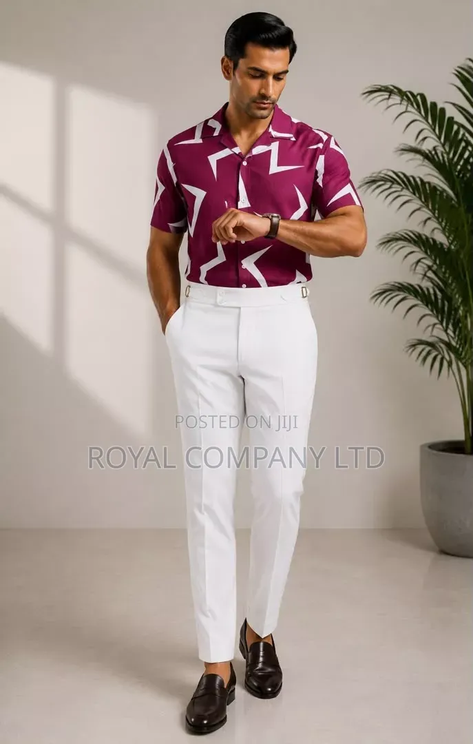 Vintage Shirt and Beltless Trouser