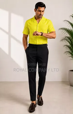 Vintage Shirt and Beltless Trouser