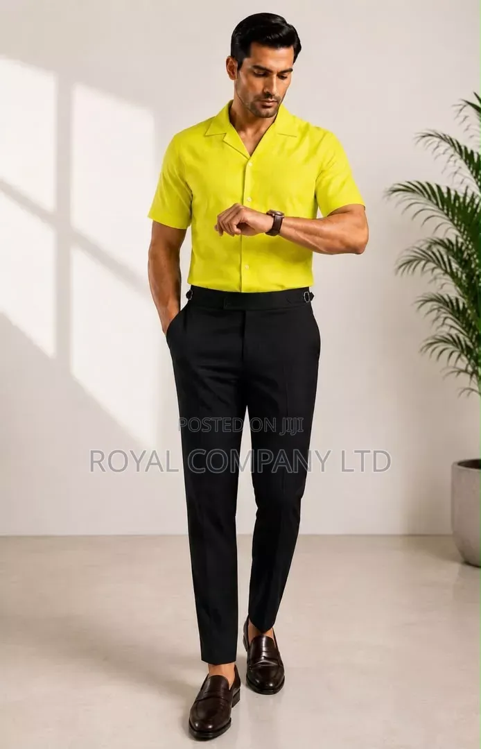 Vintage Shirt and Beltless Trouser