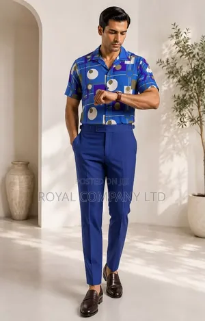 Vintage Shirt and Beltless Trouser