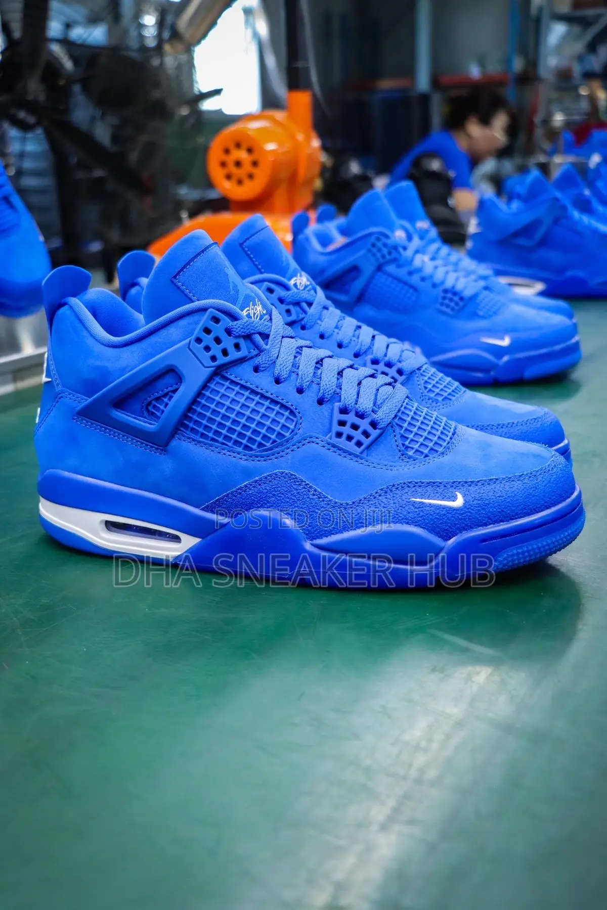 Air Jordan 4 Nigel Sylvester Blue