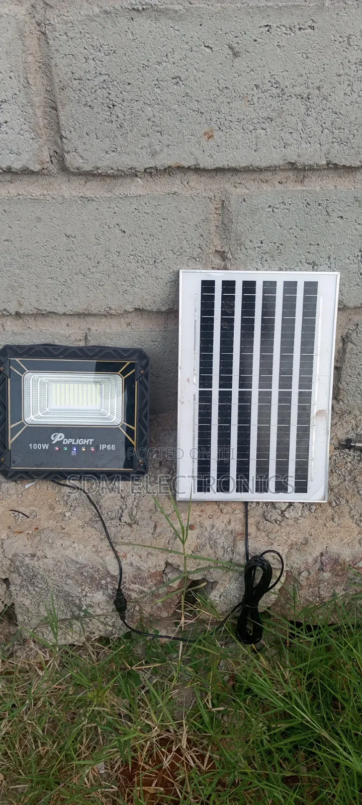 100w Soalrfloodlight Automatic on Off
