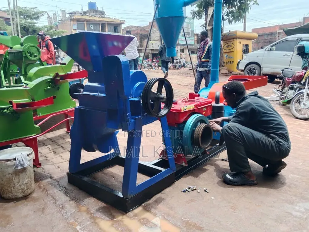 Productive Huller and Mill With 1 Diesel Engine