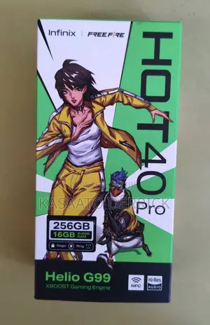 New Infinix Hot 40 Pro 256 GB Black