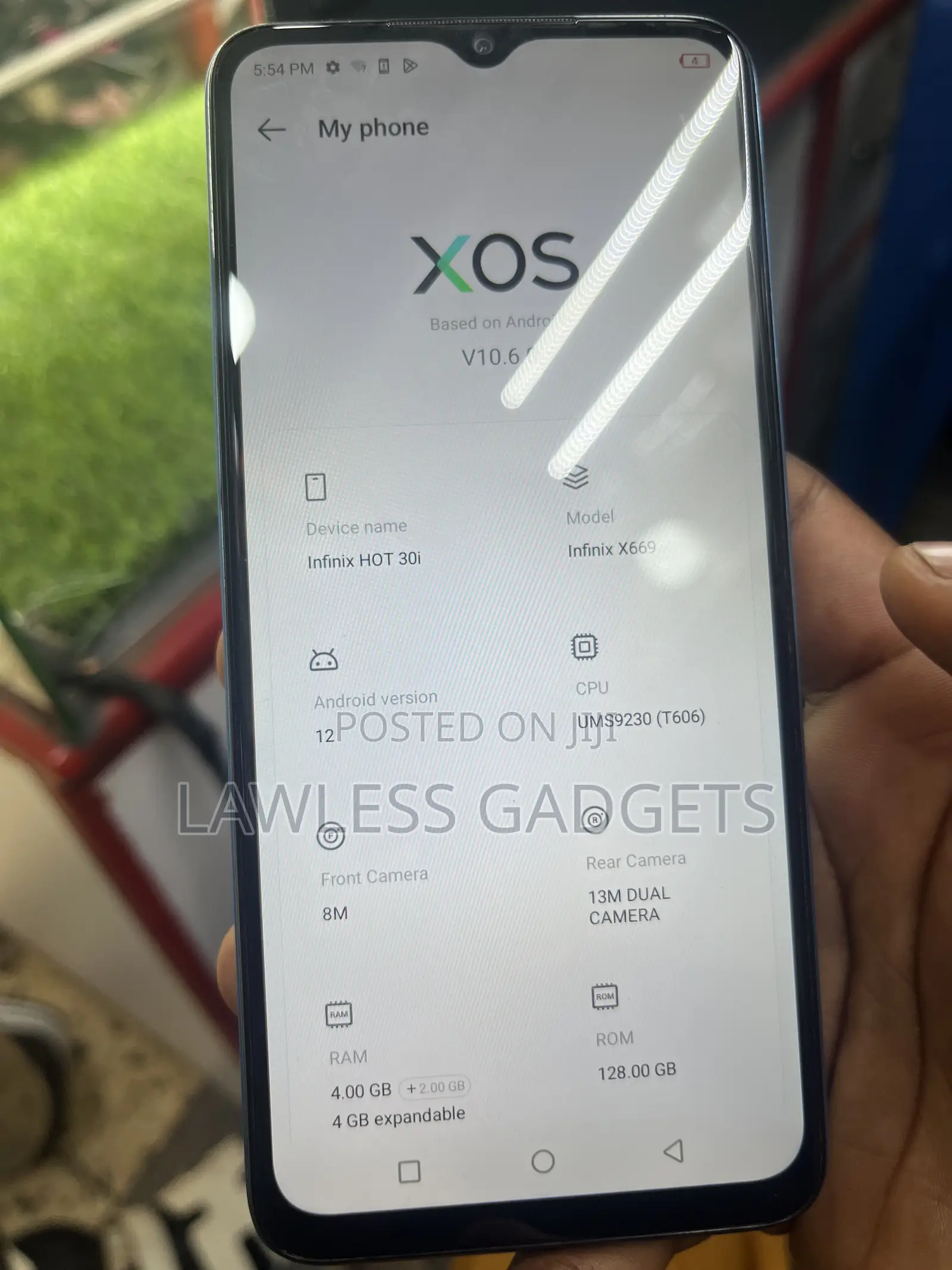 Infinix Hot 30i 128 GB Blue