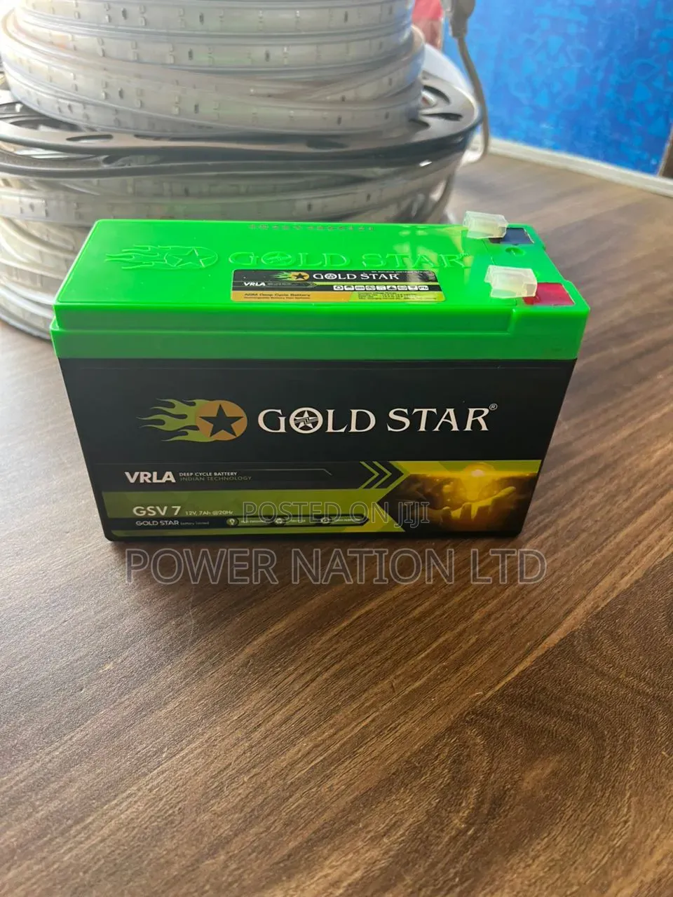 7ah Interstellar Gold Star Battery
