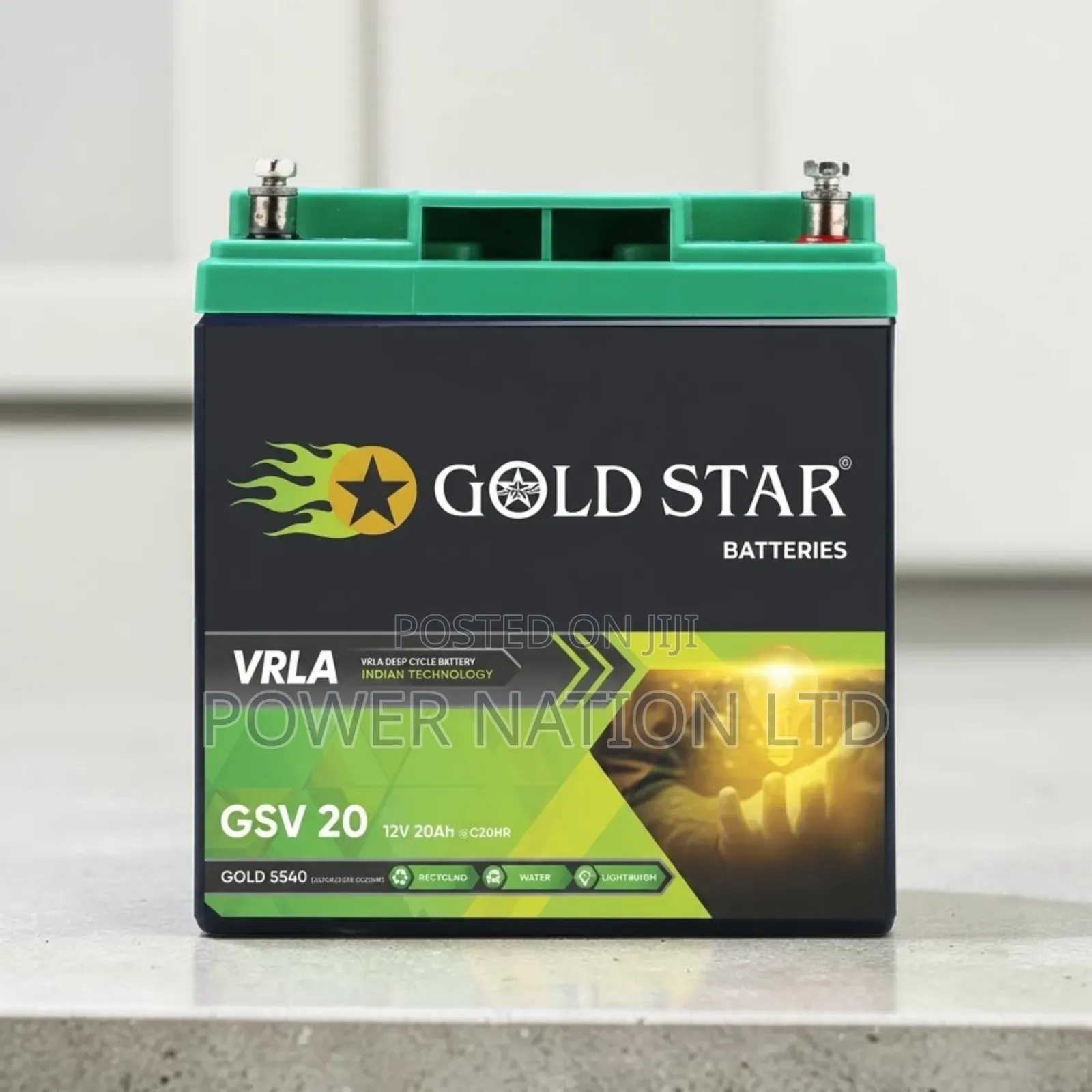 20ah Interstellar Gold Star Battery