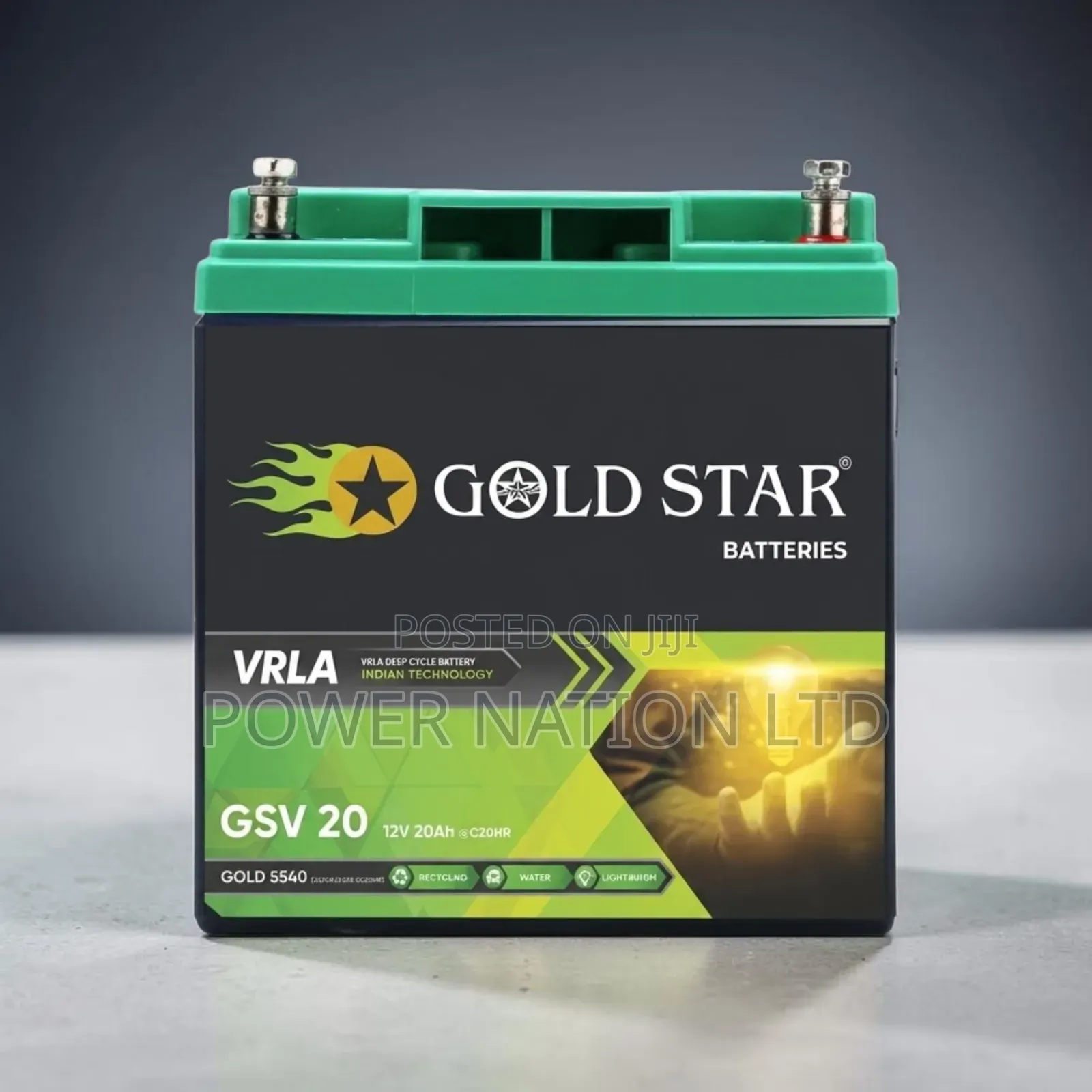 20ah Interstellar Gold Star Battery